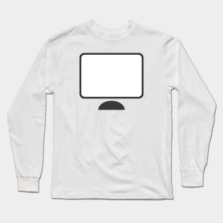 Computer Icon Long Sleeve T-Shirt